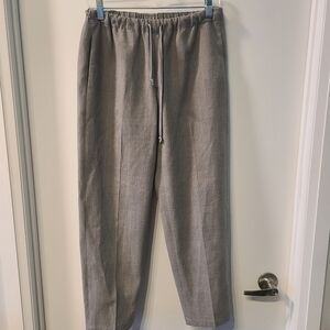 Aritzia The Group Babaton Jimmy pants in light grey plaid